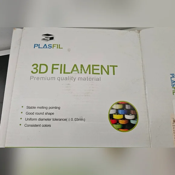 New In Box Pasfil Blue Filament Spool 3D Printing - Picture 2 of 5